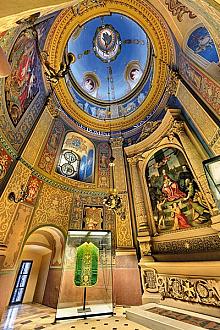 Součástí muzea je bohatě zdobená kaple sv. Barbory, zdroj: Archiv Vydavatelství MCU s.r.o., foto: Libor Sváček