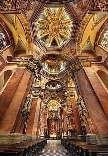 Die barocke Pracht im Inneren der St.-Michael-Kirche, Bildquelle: Archiv Vydavatelství MCU s.r.o., Foto: Libor Sváček